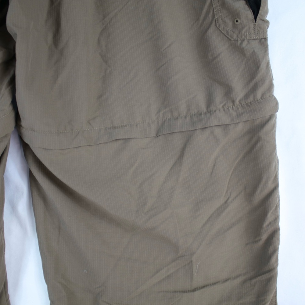 Eddie Bauer Brown Convertible Cargo Pants w/ Netting Lined Shorts Mens Size XXXL - Picture 3 of 8
